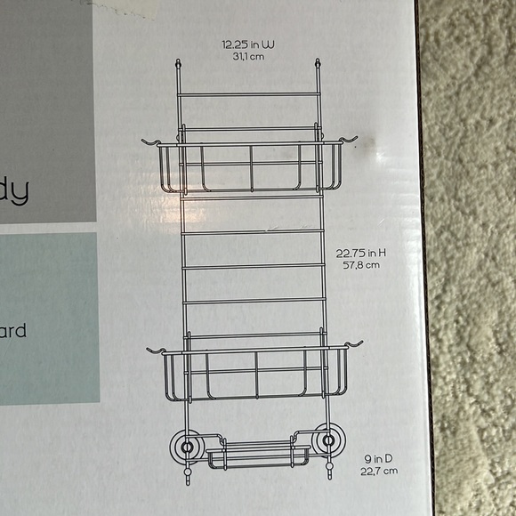 ZENNA HOME SHOWER DOOR CADDY - Picture 6 of 7